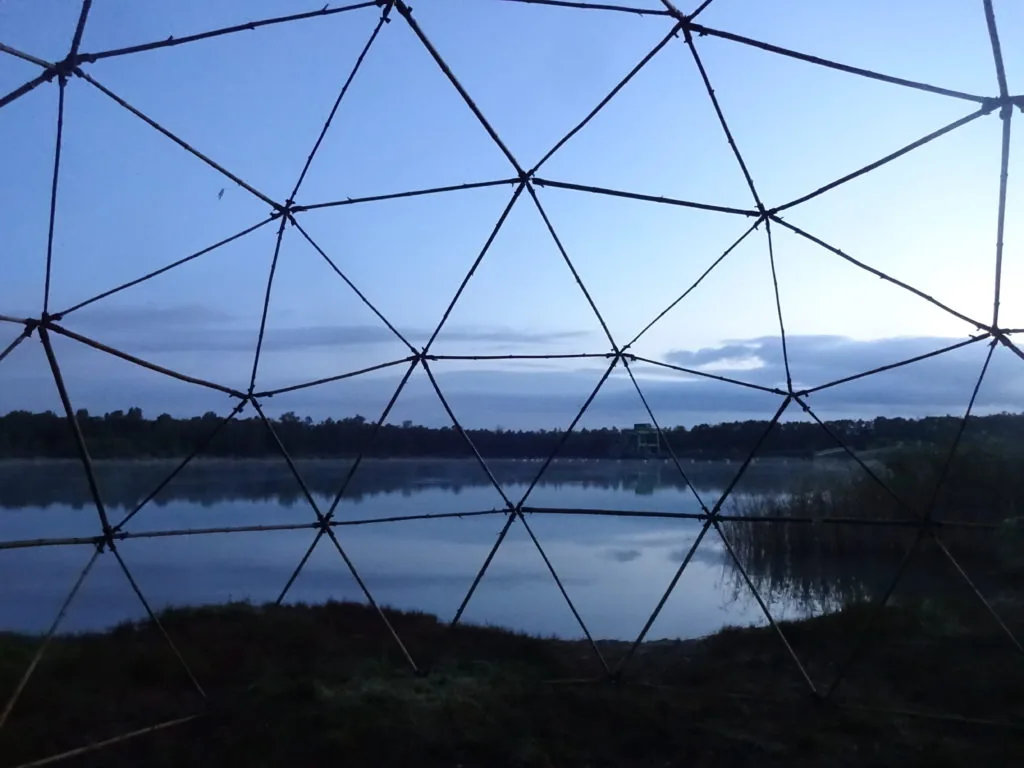 Bambusdome am See